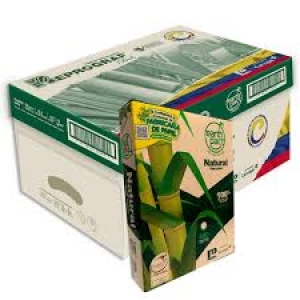Resma ecológica tamaño carta. Caja * 10 Unidades 75Gr